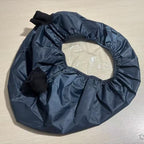 Mobility Scooter Control Panel Tiller Cover 19"x15"x8.6" Fit for Various 3/4 wheels Mobility Scooters, Heavy-Duty Clear PVC with Elastic Cuffs, Rain Guard for Outdoor Travel & Emergency Use