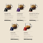 Nespresso Capsules Original, Dark Roast Variety Pack, Espresso Coffee, 100-Count (Pack of 1) Coffee Pods