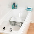 Homecraft Savanah Slatted Bathseat, Shower Chair with Slats for Sitting in Bathtub, 8" High