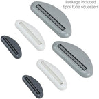 EIKS 6 Sets Tube Squeezer Clip for Toothpaste, Hand Cream, Paint Tube, Cosmetics, Easy Press & Reduces Waste