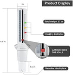 Mechanical Peak Flow Meter | PEF Tester - Track & Monitor Peak Expiratory Flow Changes