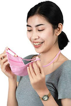 LOFBAZ Cotton Cloth Face Coverings Adjustable with Nose Wire Washable Reusable with Filter Pocket