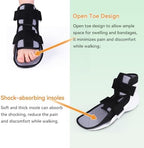 Walking Boot for Broken Toe Injuries, Sprained Ankles, Metatarsal Stress, Post-Op Support Right Foot Fracture Shoe Fits Men and Women, Stable Ankle Joints Postoperative Recovery Pain Relief