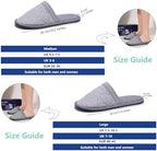 Microcurrent Massage Sandals,Reflexology Slippers for Men Women Plantar Fasciitis Relief,Acupressure Shoes Gray
