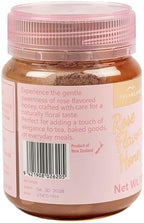 Streamland Rose Flavored Honey Premium New Zealand Honey Infused with Natural Rose Essence, Floral & Sweet Taste, 12 oz