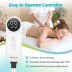 Massage Table Warmer Heating Pad Professional SPA Massage Bed Warmer with 9 Hour Timer, 9 Heat Settings, Overheat Protection for Massage Bed & Spa, 30" x 71", with Portable Storage Bag