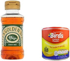 Golden Syrup Squeezy Lyles 325g and Custard Powder Birds 250g Combo pack