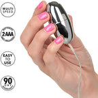 CalExotics Slim Teardrop Bullet Vibrator, Slim easy controller and Powerful multi-speed vibrations for Couple Adult Sex Toy - Purple