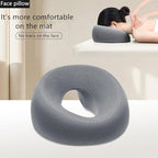 Face Down Pillow - Soft Prone Cushion Face Pillow, Breathable Face Down Cushion | Massage Face Cradle Cushion, Professional Headrest Face Down Cushion, Prone Position Cushion for Massage Spa