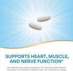 Nature's Way Magnesium Glycinate Complex, Supports Heart, Muscle, Nerve Function*, Highly Absorbable, 220 mg per 2-Tablet Serving, No Gluten, Vegan, 120 Tablets (Packaging May Vary)