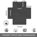 NIBHZ Cargo Liners, Waterproof Boot Liners Pet Car Seat Covers Anti-Scratch and Anti-Slip Cargo Covers