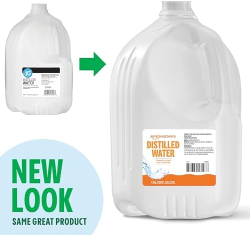Amazon Grocery, Distilled Water, 1 Gallon