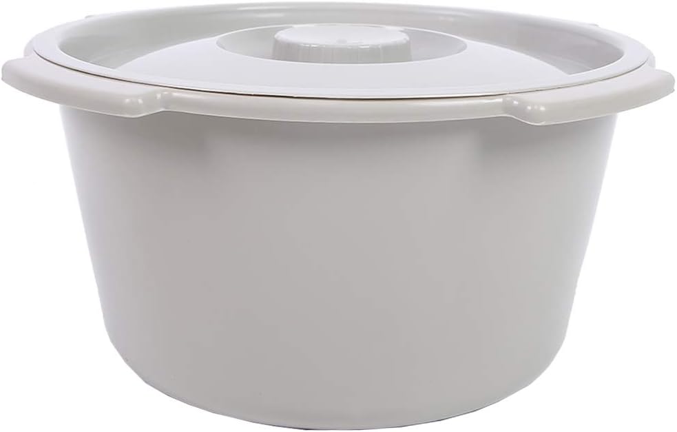 ViaGasaFamido Portable Toilet Bucket Replacement, Commode Pail, Universal Replacement Commode Pail Toilet Chair Bucket for The Elderly, Maternal