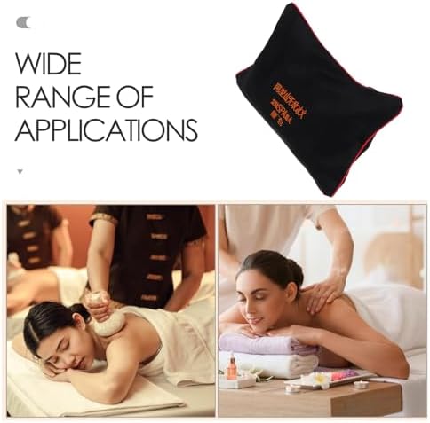 Mobestech Microwave Heating Pad Hot Salt Pack for Neck and Waist Reusable Thermal Compress Wrap for Shoulder Pain Relief and Muscle Relaxation 9.44X6.29 Inch