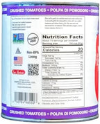SMT SAN MERICAN TOMATO - Crushed Canned Tomatoes - 28 Ounce (Pack of 6) - USA Grown