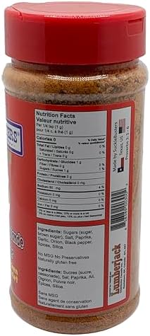 SuckleBusters Meat Candy BBQ Seasoning for Pork, and Chicken – Super Sweet, Deep Red Color, Slightly Smoky BBQ Flavor, 13 oz Shaker Jar