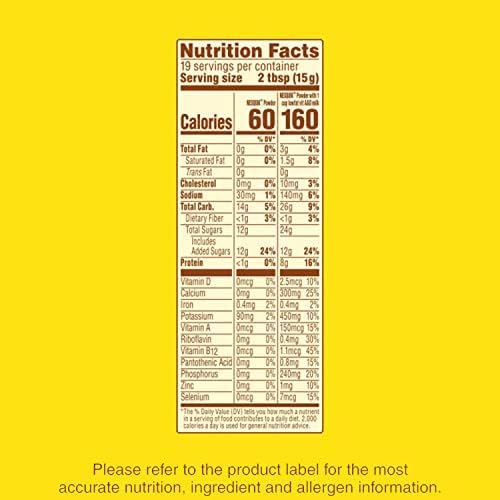 Nesquik Chocolate Powder Drink Mix 10 oz