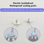 Electric Toothbrush Waterproof Sealing Parts for Philips HX6710 HX6730 HX6930 HX6950 HX9140 HX9160 HX9340 HX9350,Universal Waterproof Sealing Parts Rubber Pads (2 Set)
