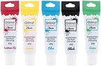 Colour Splash Food Colouring Gels, Superhero 5 Pack, Highly Concentrated Gels, Easy to Use Squeezy Tubes, Transform Plain Cakes Into Bright, Eye-Catching Creations - Multipack