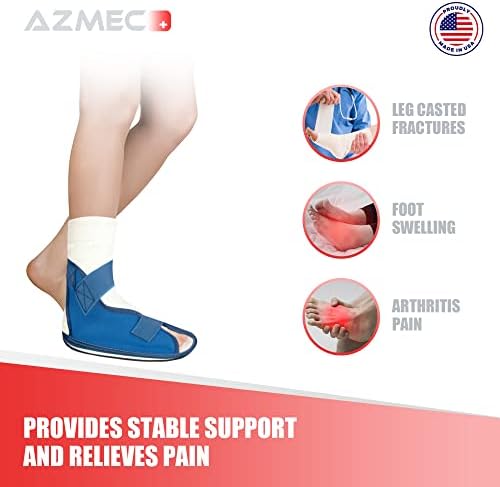 Economy Super Cast Shoes, Postoperative Cast Boot For Fracture Feet, Supports Surgical Foot Protection, Stables Ankle Joints, Size Large 5-1/4"W x 13"L