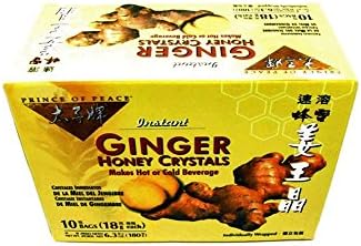 Instant Ginger Honey Crystals 10 Teabags (18 gr each)