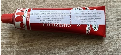 (Pack of 3) Authentic Univer Piros Arany Red Gold Hungarian Paprika Paste HOT Csipos 3x160g