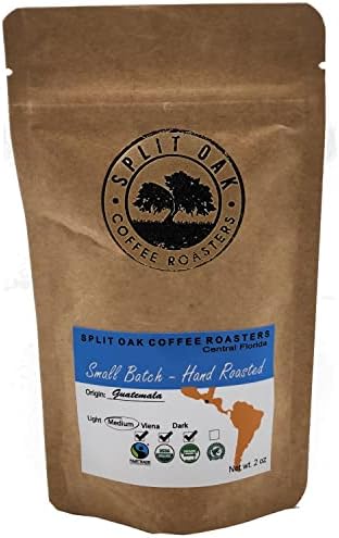 Coffee Samples 5 Pack Gift Set Las Americas. Gourmet Organic Medium Roast whole Bean with Best Beans From Mexico, Guatemala, Peru, Colombia and Brazil