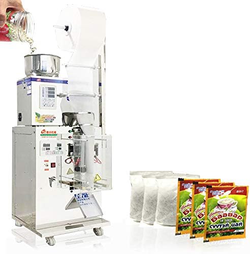 CGOLDENWALL Full Automatic Teabag packing machine Automatic measuring packaging machine sealing machine Weight And Filling Packaging Machine cursor positioning (Filling range:2-100g)