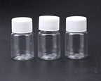 10PCS Empty Plastic Medicine Pill Bottle Container Solid Powder Medicine Chemical Bottles,20ML