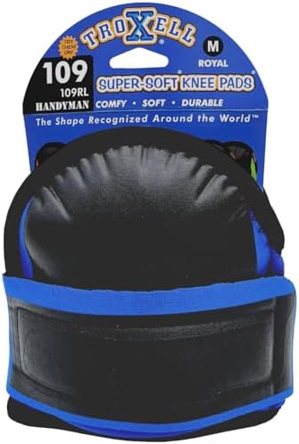 TROXELL USA - SuperSoft Royal 109 Knee Pad (Medium Size/Bagged in Pairs)