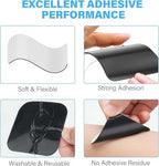 TENS Unit Replacement Pads, TENS Electrodes Pads 20 pcs Upgraded Self-Adhesive Electrode Pads 2"x2" Reusable Tens Unit Patches Compatible with Most TENS Machine Use 2.0mm Pin Connector Lead Wires
