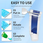 Toothpaste Squeezer, 2026 New Metal Tube Squeezer Key, Manual Toothpaste Roller Tube Wringer for Paint, Cream, Cosmetic and Hair Dye (6 Pcs)