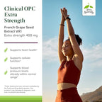 Terry Naturally Clinical OPC Extra Strength - Cardiovascular Health & Focus Support - Supplement with Grape Seed Extract - Immune Support Supplement - 60 Softgels