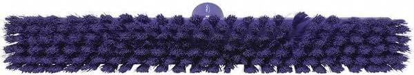 Vikan 31748 Broom,Push,Soft/Stiff,16.5",PP/PBT,Purple