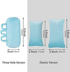 SWISSELITE Hand Contracture Cushion, Palm Grip with Elastic Band or Separator, Hand Grab Pad for Stroke Recovery, Help with Hand Rehabilitation