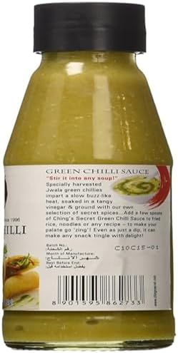 Chings Green Chilli Sauce 6.7 Oz
