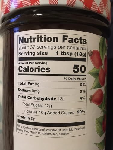 Rose Hip Jam 23.6oz Set of 2*Jars (Each 670g Total 46.12oz)