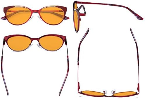 Eyekepper Ladies Blue Light Glasses - Butterfly Design Computer Eyegalsses Women - Cut Digital Glare Filter Lens