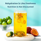 AUSPITEE Passion Fruit & Citrus Tea Bags - 7.05 oz & 40 Tea Bags, Natural, Freeze - Perfect for a Refreshing Drink, Decaffeinated