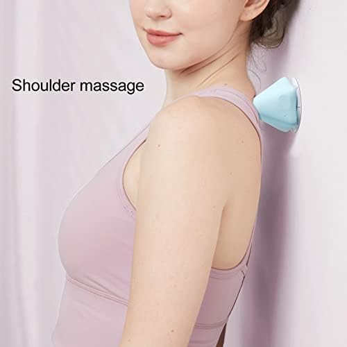 ZJchao Trigger Point Massage Tool, Wall Mount Cone Five Pointed Star Shaped Silicone Back Massager Massage Ball Massage Balls with Suction Cup for Relax Muscles Point Deep Tissue Massage