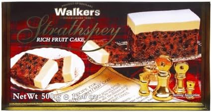 Walkers Shortbread Strathspey Rich Fruit Cake 17.6 Ounce (Pack of 3)
