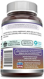 Amazing Formulas L-Arginine 1000mg Tablets | Amino Acid Supplement for Women & Men | Non-GMO | Gluten Free | Made in USA (240 Count)
