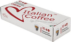 Italian Coffee for Espresso Lovers capsules compatible with Nespresso Original machines (100 Crema regular pods, 100 Count (Pack of 1))