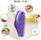 Meridian Body Massage Brush, Acupressure Glove, Bath Spa Tool Scalp Massager for Relaxation and Improved Circulation