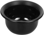 1Pc Men's Plastic Shaving Soap Bowl Reusable Shaving Mug Shaving Cup Smooth Shaving Mug Bowl for Shaving Soap and Cream, Black