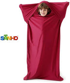SANHO Premium Sensory Sock Body Sock, Perfect for Children with Sensory Processing Disorder, Updated Version (Wine red, Medium)