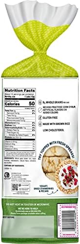 Quaker Gluten Free Rice Cakes, Apple Cinnamon, 6.53 Oz