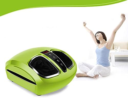 Foot Massager with Heat, Electric Shiatsu Foot Massager with Deep Rolling Kneading Massage, Air Compression, Relieve Foot Pain from Plantar Fasciitis, Suitable for Home & Office