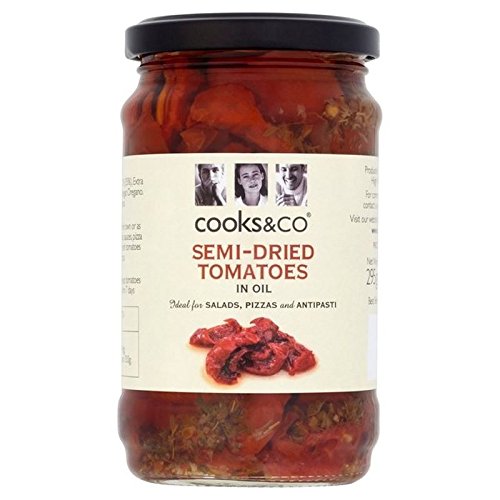 Cooks & Co Semi-Dried Tomatoes in Oil 295g - Pack of 6