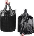 100 Counts Ultra Strong 8-10 Gallon Black Trash Bags 2 Mils Multi-Use Bin Liners Food Scrap Waste Tall Kitchen Garbage Bags for Home Office Kitchen (8-10Gallon)